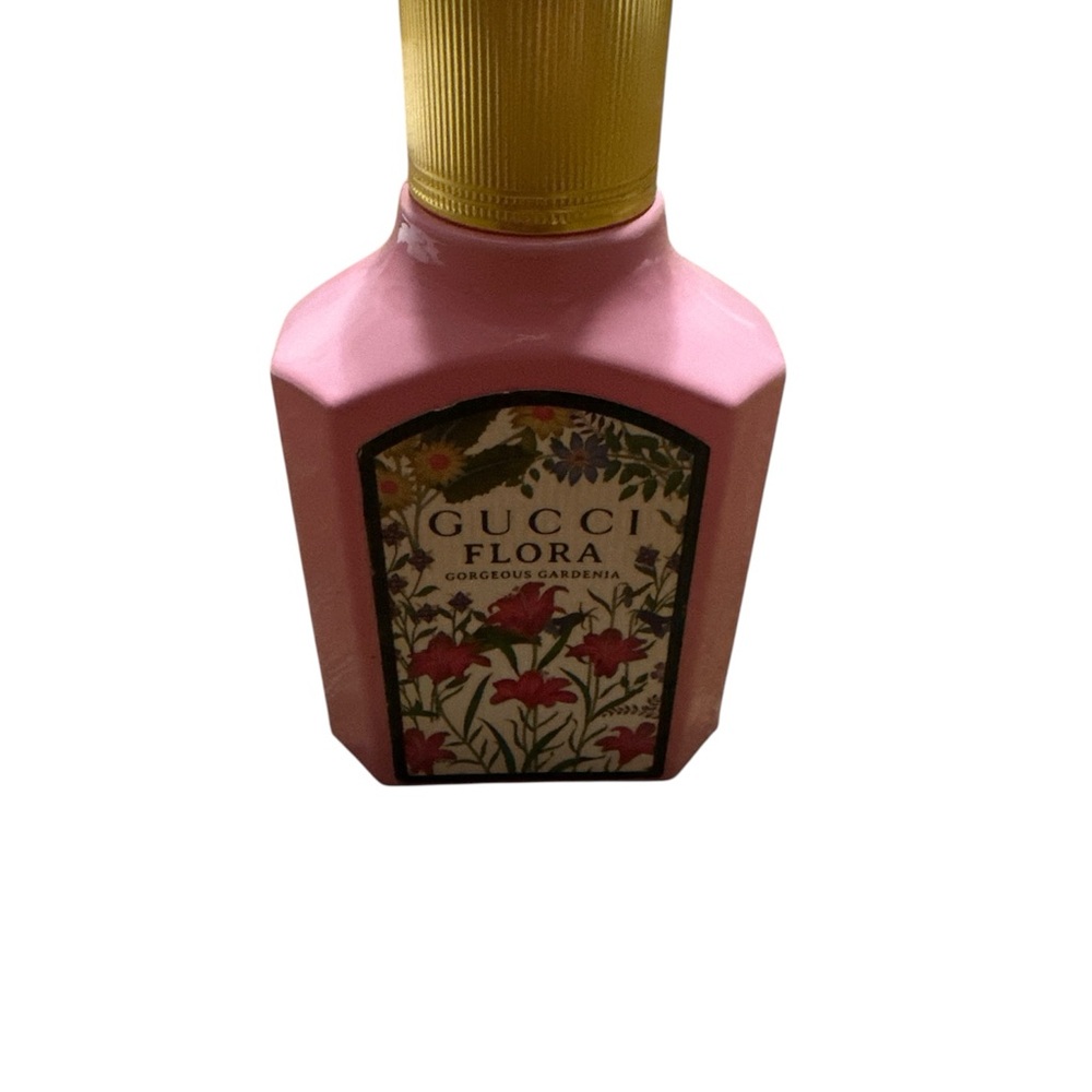 Gucci Flora White  Gardenia Bouquet Pink Empty Bottle